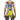 a man wears doh nut singlet in front view with Homer